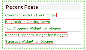 open recent posts at once
