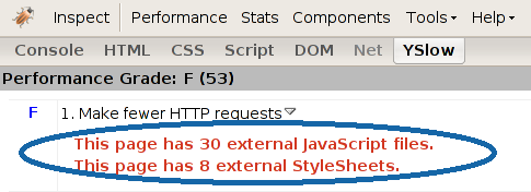yslow-make fewer http requests