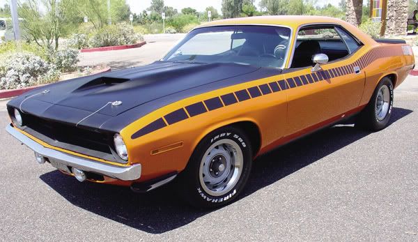 the 3rd generation Plymouth Barracuda came to epitomize the muscle car