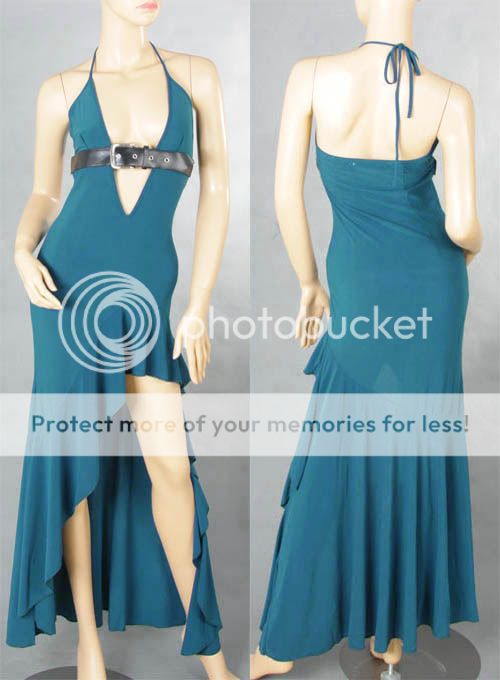 Hot Evening Party Prom Gown Halter Long Dress S XL 8548  