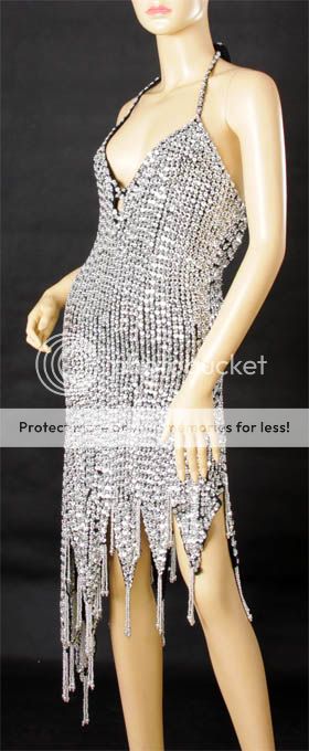 Bling Sequin Hand Beading Evening Party Dress 6 10 D30  