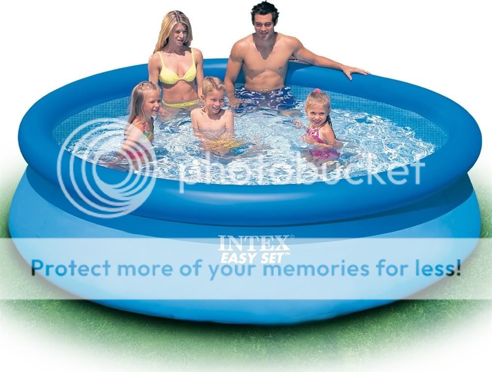   Piscine hors sol gonflable INTEX 305 x 76 cm (LOT DE 2)